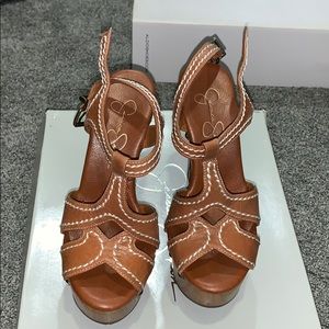 Jessica Simpson high heeled sandals